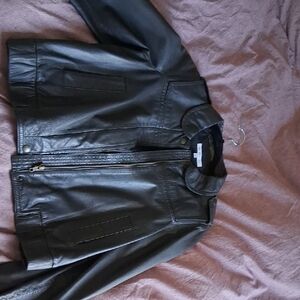 See By Chloe Dark Leather Jacket